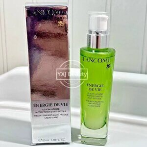 New Lancome Énergie de Vie energizing antioxidant Face Care Lotion 1.7 oz/50 ml